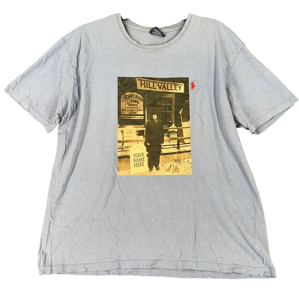 Polo Ralph Lauren Back to the Future Hill Valley‎ Shirt L Back To 1885 Festival